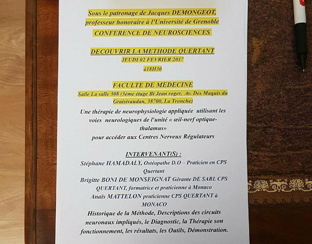 Conférence Grenoble - affiche